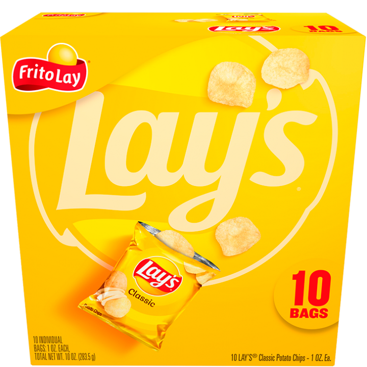 LAY'S® Classic Potato Chips 10 Multi-Pack