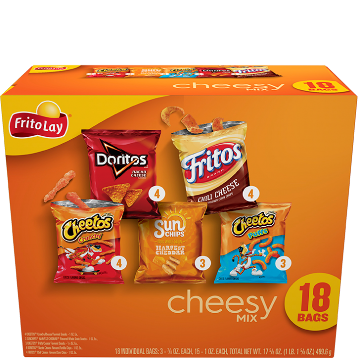 Cheetos Crunchy Cheese Flavored Snacks 1 Oz 10 Count