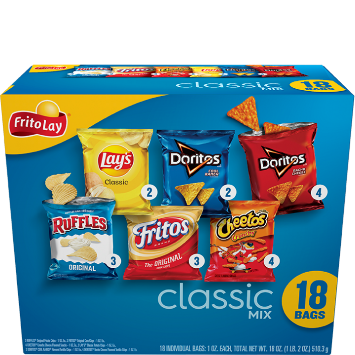 Lay's Classic Potato Chips, 8 Ounce