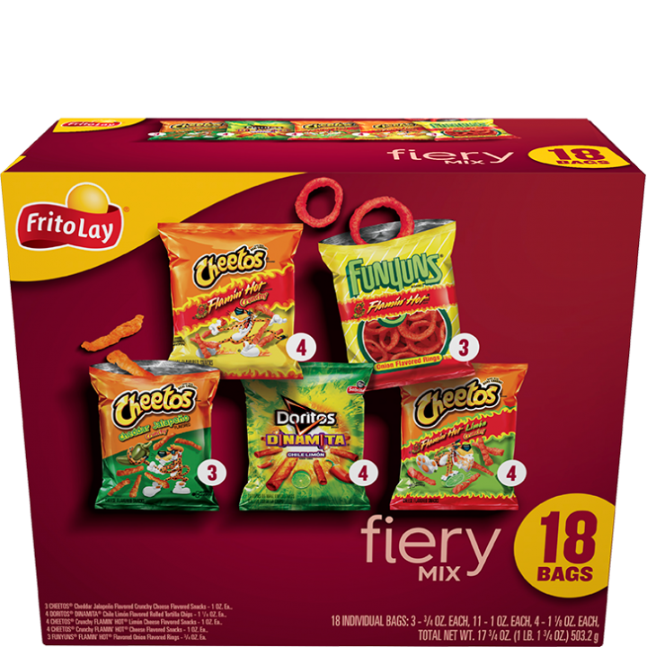 FRITO-LAY® Fiery Mix Variety Pack