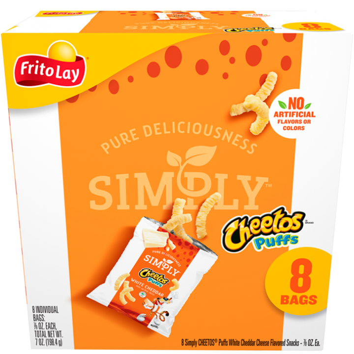 Cheetos Puffs Cheese Multipack Snacks 6 x 13g