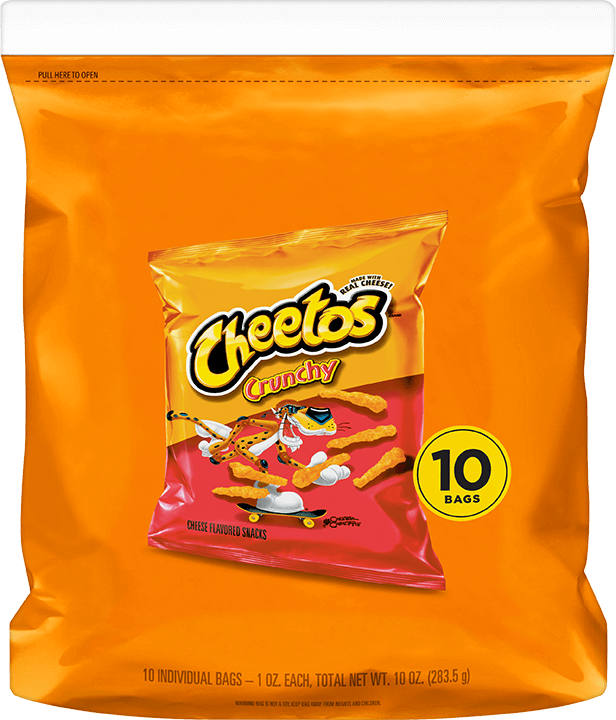 CHEETOS® Crunchy Cheese Flavored Snacks 10 Multi-Pack | Variety Packs