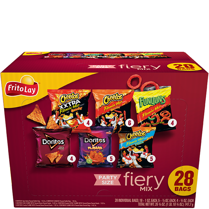 FRITO-LAY® Fiery Mix Party Size Variety Pack