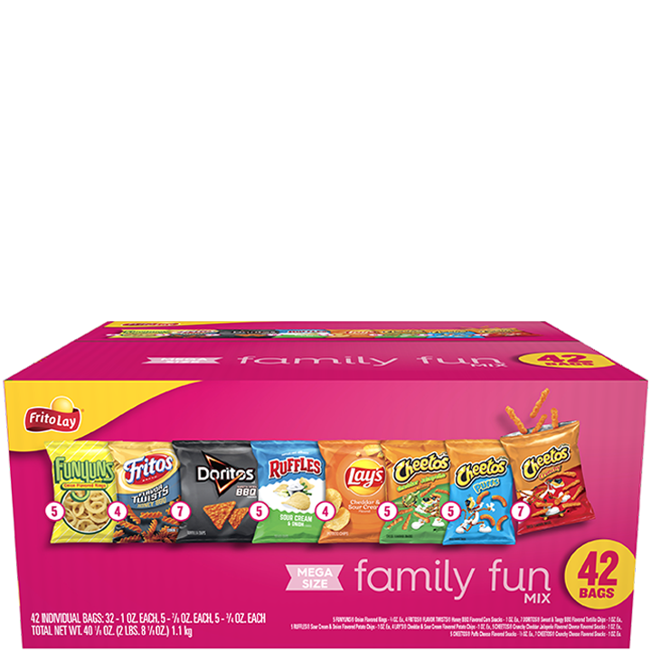 FRITO-LAY® Family Fun Mix Mega Size Variety Pack